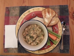 White bean soup