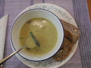 Asparagus bisque