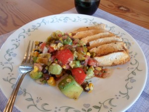 corn and black bean salad