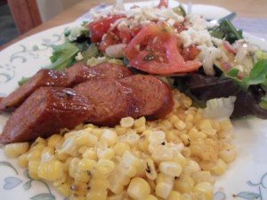 grilled corn and marinade
