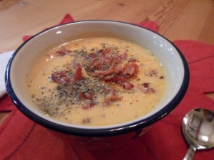 Butternut squash soup