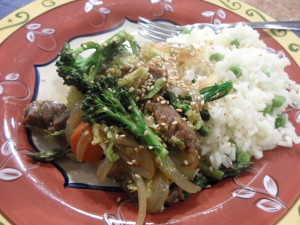 BEEF TERIYAKI